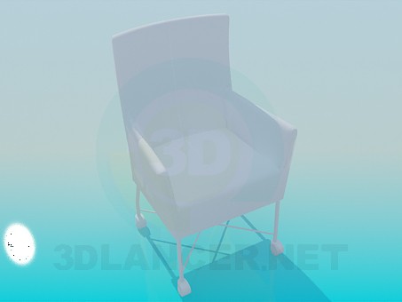 3d model Sillón de ruedas - vista previa