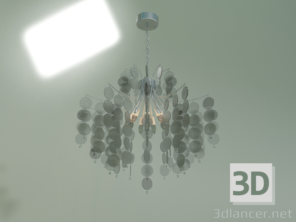 Modelo 3d Lustre pendente Bolla 335-9 Smart - preview