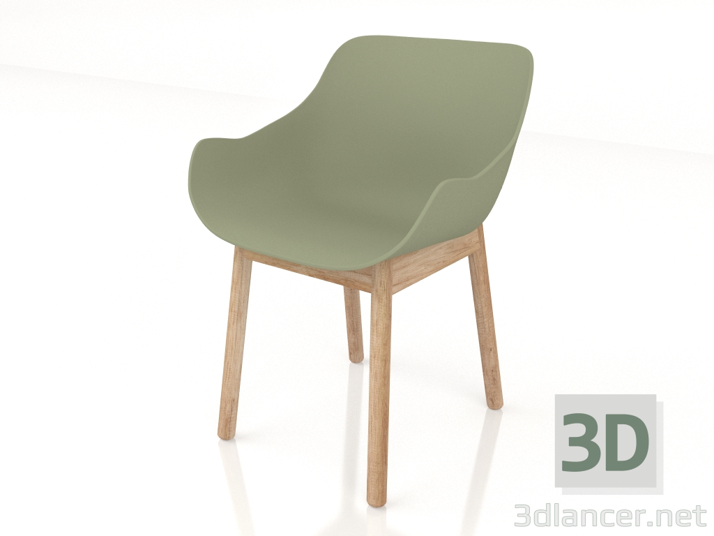 3d model Silla Báltica Básica BL1P14 - vista previa