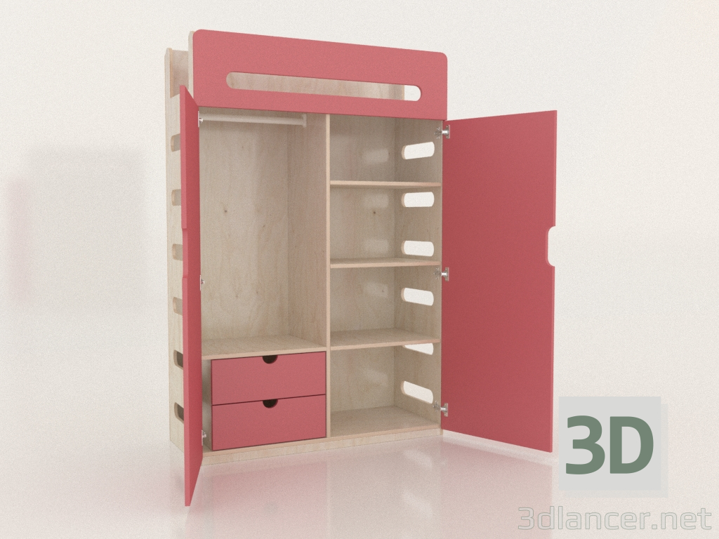 Modelo 3d Roupeiro aberto MOVE WC (WEMWC2) - preview