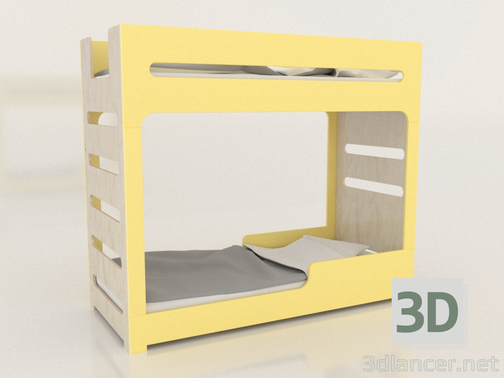 modello 3D Letto a castello MODE F (UCDFA1) - anteprima