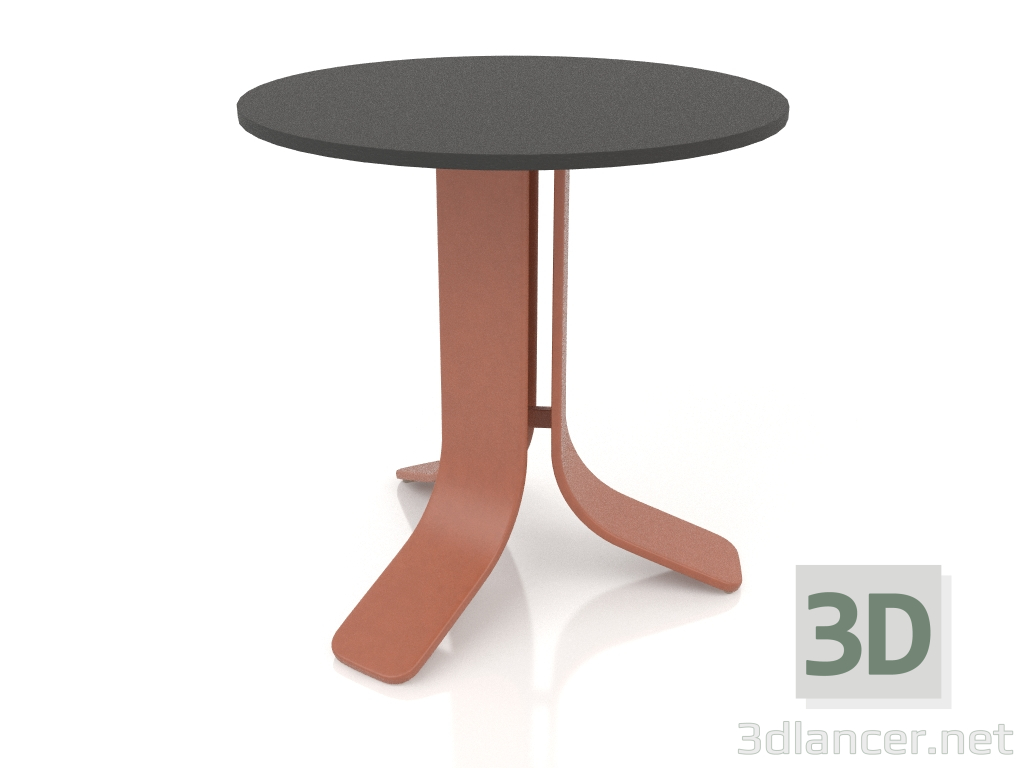 3d модель Стіл кавовий Ø50 (Terracotta, DEKTON Domoos) – превью