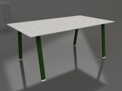 Table à manger 180 (Vert bouteille, DEKTON)