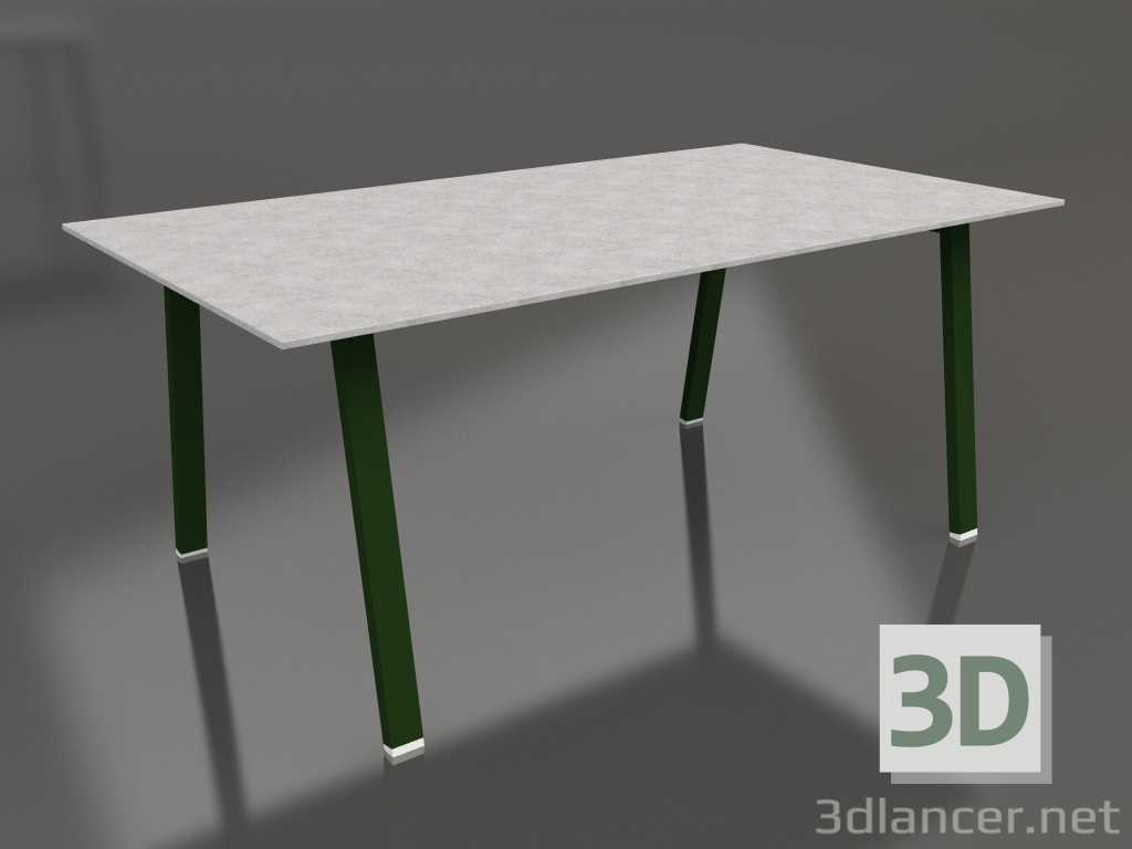 3d model Mesa de comedor 180 (Verde botella, DEKTON) - vista previa