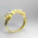 3D Modell Ring mit Steinen - Vorschau