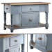 3d Vivien kitchen island model buy - render