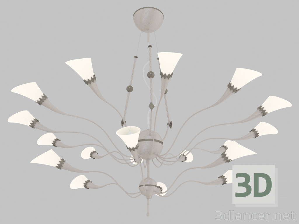 3d model Chandelier Regina (7050VS) 144x125 - preview