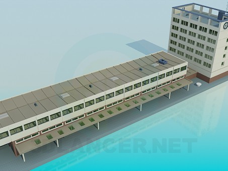 3d model Edificio - vista previa