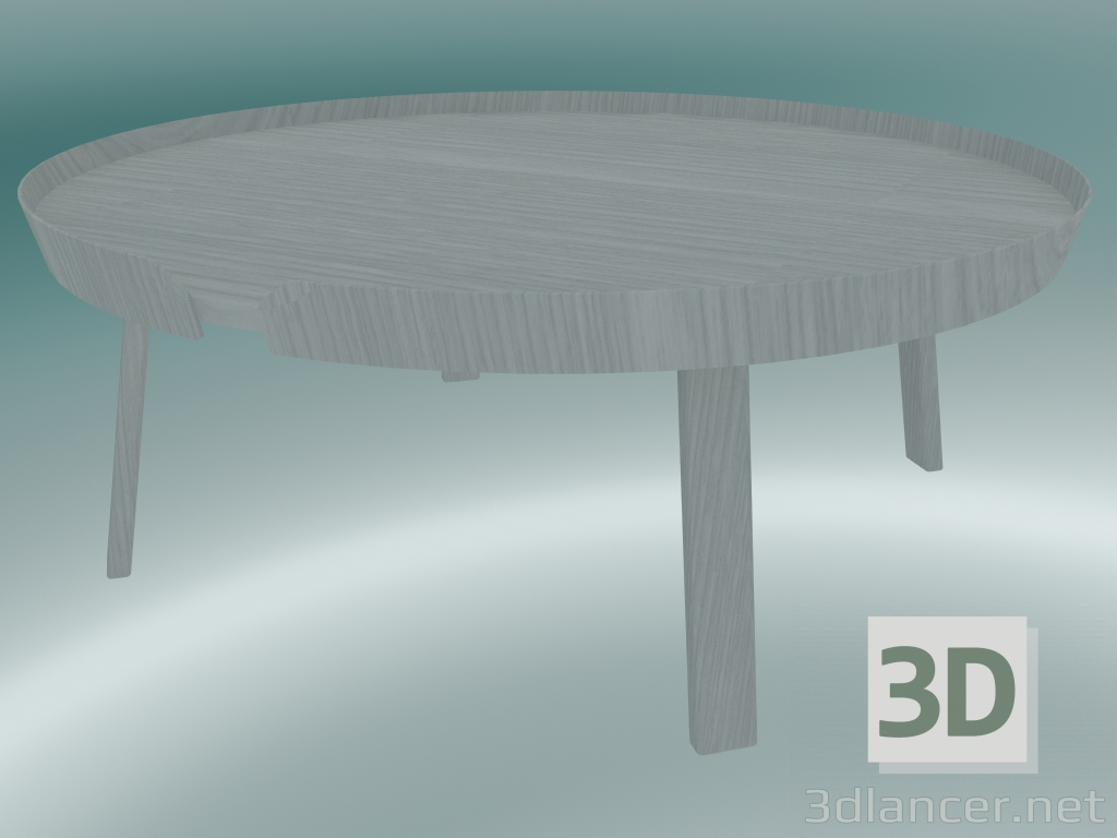 3D Modell Couchtisch Around (Extragroß, Grau) - Vorschau