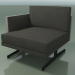 3d model End module 5218 (right armrest, H-legs, two-tone upholstery) - preview