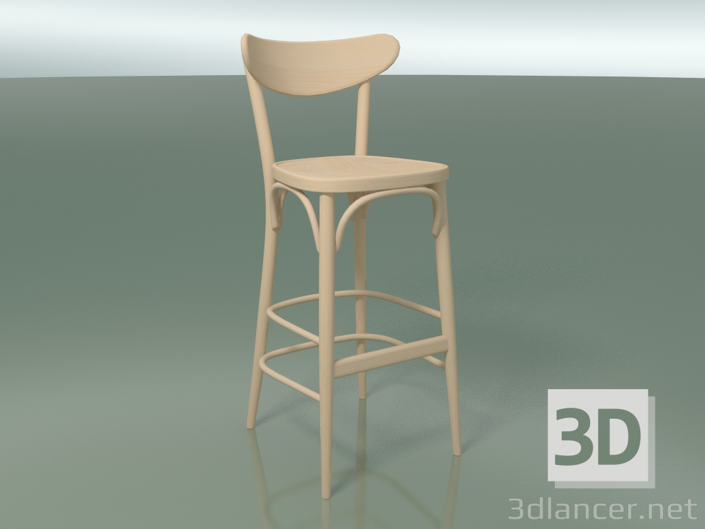 modello 3D Sedia da bar Banana 131 (311-131) - anteprima