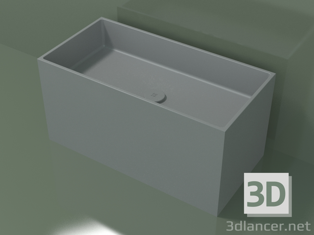 3d model Countertop washbasin (01UN42101, Silver Gray C35, L 72, P 36, H 36 cm) - preview