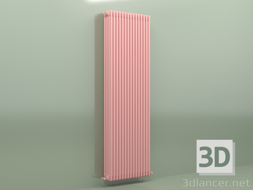 3d model Radiator TESI 5 (H 2200 15EL, Pink - RAL 3015) - preview