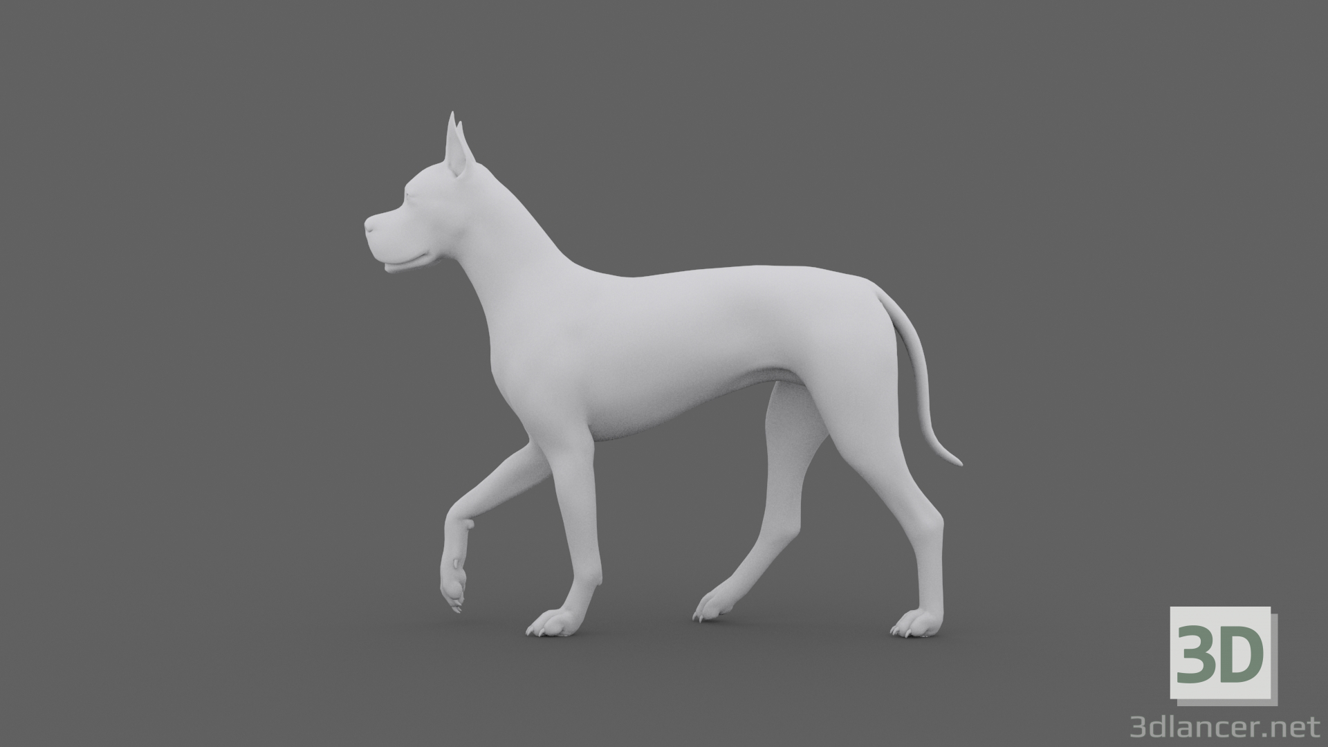 FDGD-002 Hundeanimation 3D-Modell kaufen - Rendern