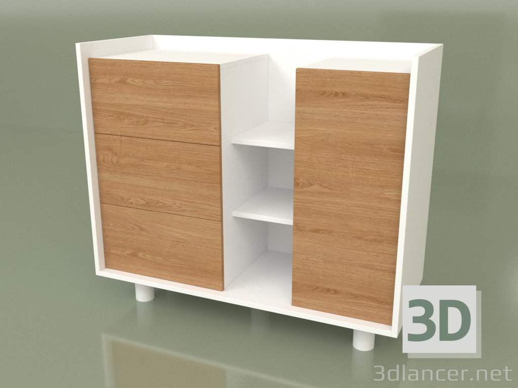 Modelo 3d Cômoda (30351) - preview