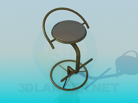 3d model Bar chair - preview