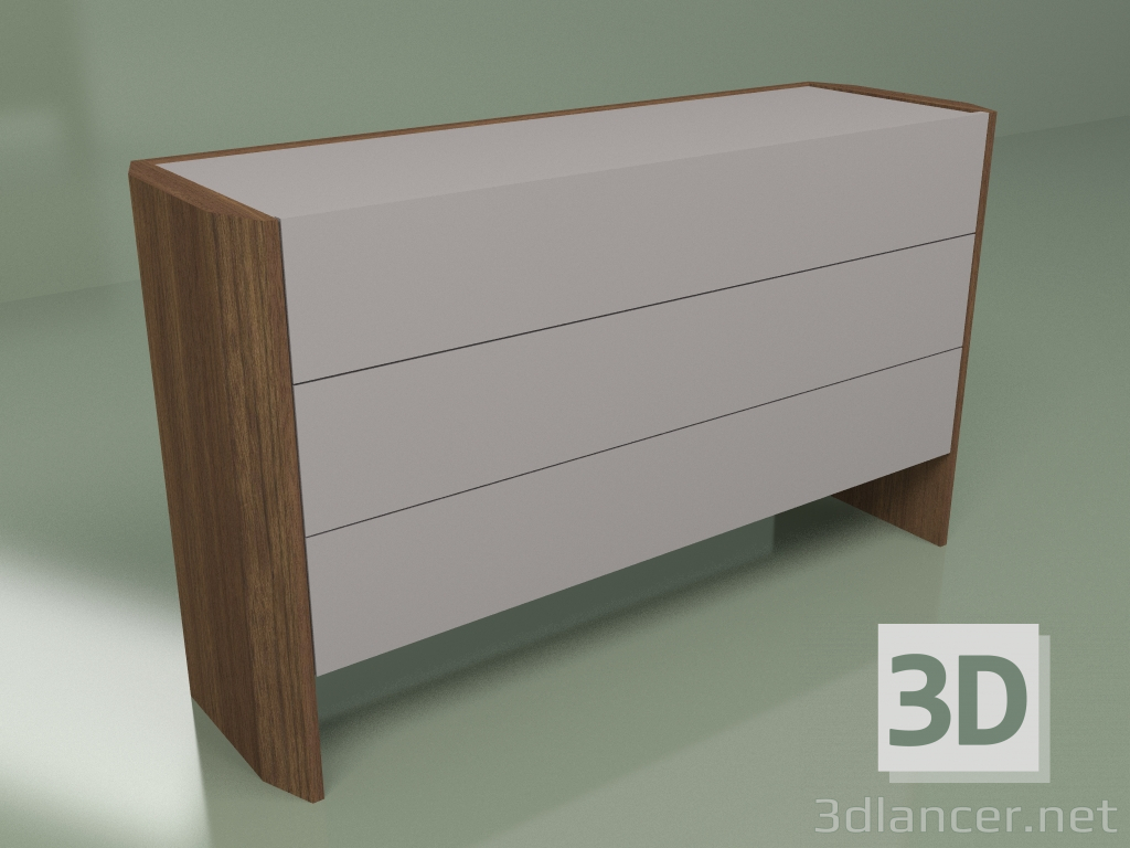 modèle 3D Commode Avola - preview