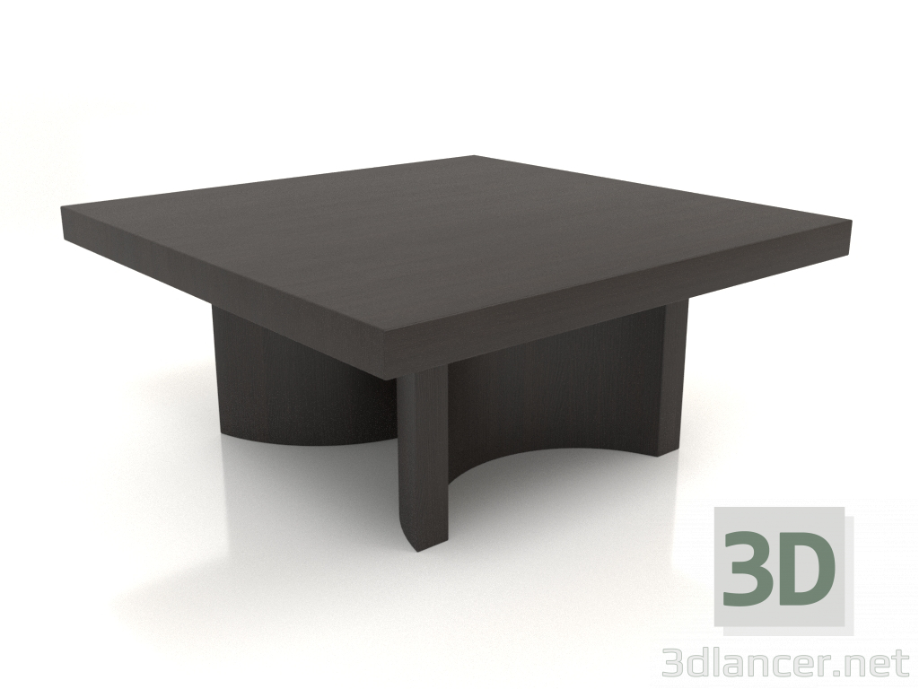 modello 3D Tavolino JT (800x800x350, marrone legno) - anteprima