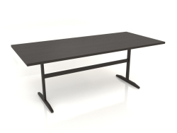 Tavolo da pranzo DT 12 (2000x900x750, legno marrone scuro)