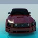 3d model Ford Mustang - vista previa