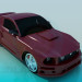 3d model Ford Mustang - vista previa