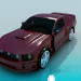 3d model Ford Mustang - vista previa