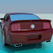 3d model Ford Mustang - vista previa
