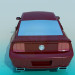 3d model Ford Mustang - vista previa