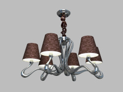 Lampadario md1100808-6b Confuso 6 set