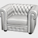 3d model sillón Chester - vista previa