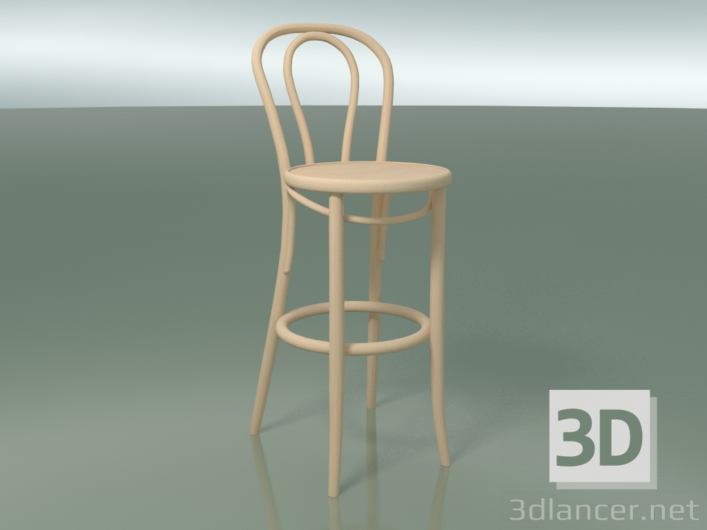 modèle 3D Tabouret de bar 18 (311-132) - preview