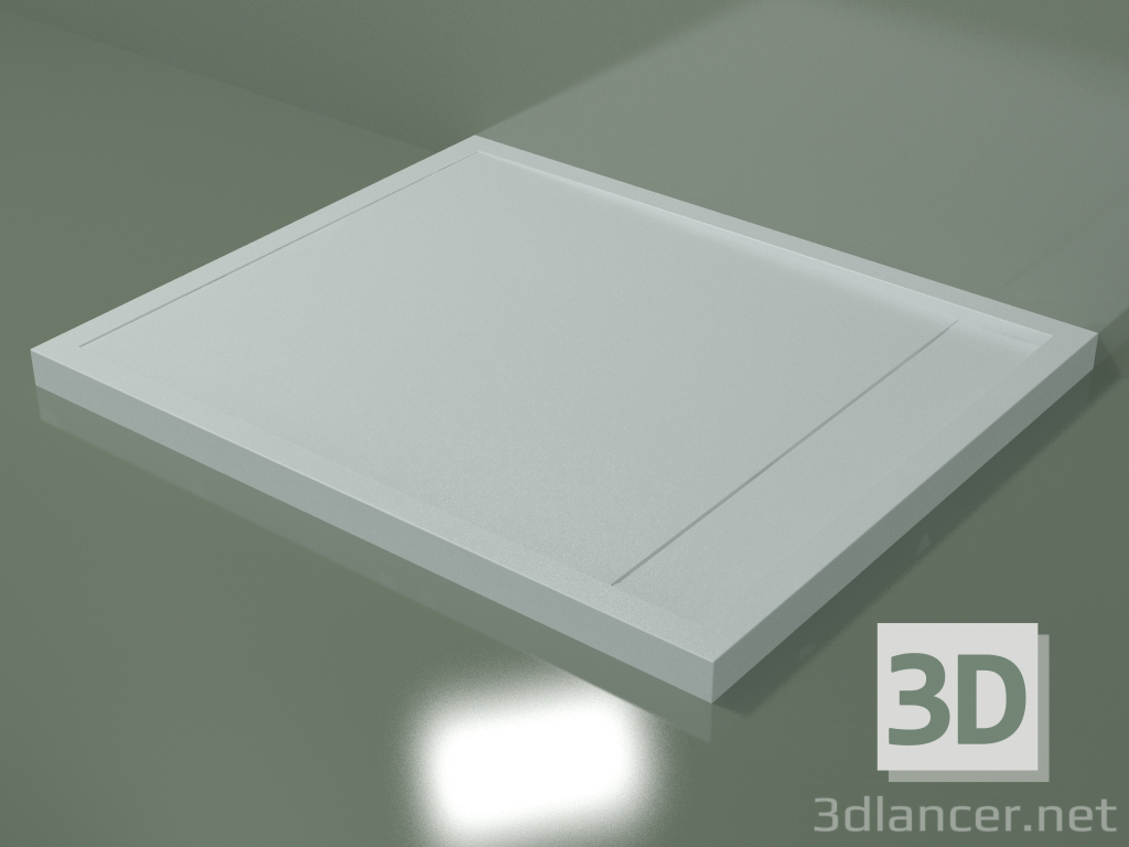 Modelo 3d Base de duche (30R15241, sx, L 120, P 100, H 6 cm) - preview