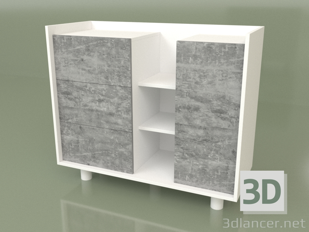 modèle 3D Commode (30352) - preview