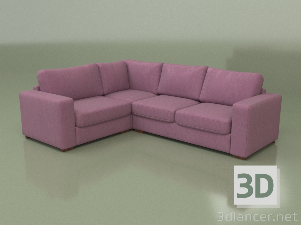 3d модель Диван угловой Мorti (UM, Lounge 15) – превью