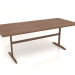 3d model Mesa de comedor DT 12 (2000x900x750, madera marrón claro) - vista previa