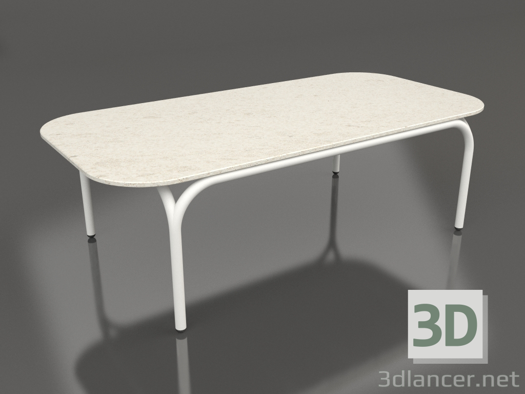 3d model Mesa de centro (gris ágata, DEKTON Danae) - vista previa