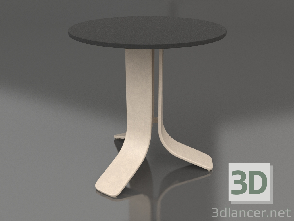 3d модель Стол кофейный Ø50 (Sand, DEKTON Domoos) – превью