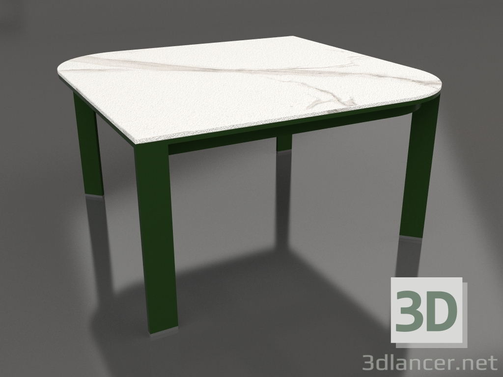 3D Modell Couchtisch 70 (Flaschengrün) - Vorschau