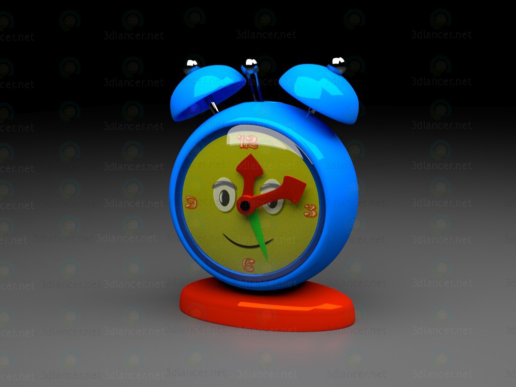 3d model Reloj despertador - vista previa