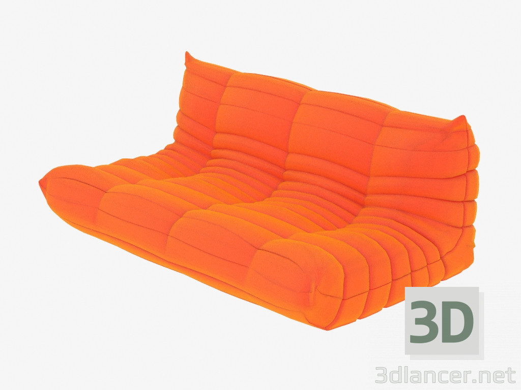 3d model Triple Sofa Michel Ducaroy - preview