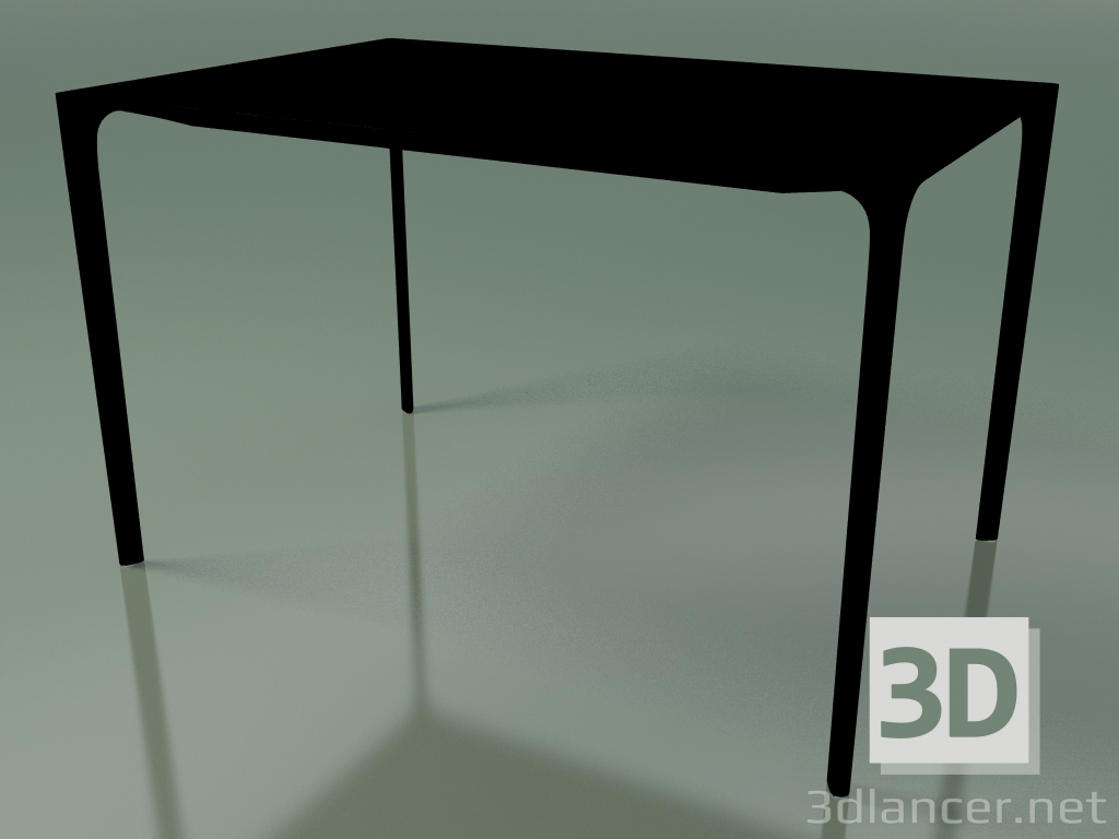 3d model Rectangular table 0801 (H 74 - 79x120 cm, laminate Fenix F02, V39) - preview