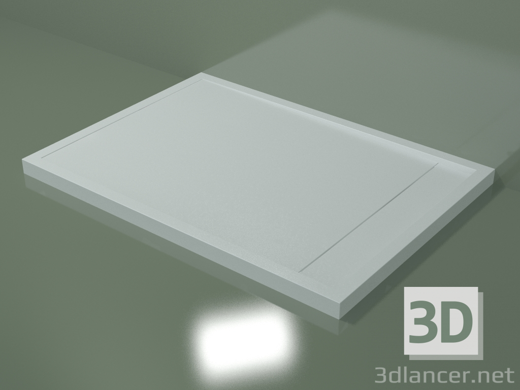 3d model Shower tray (30R15242, sx, L 140, P 100, H 6 cm) - preview