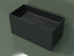 Lavabo da appoggio (01UN42101, Deep Nocturne C38, L 72, P 36, H 36 cm)