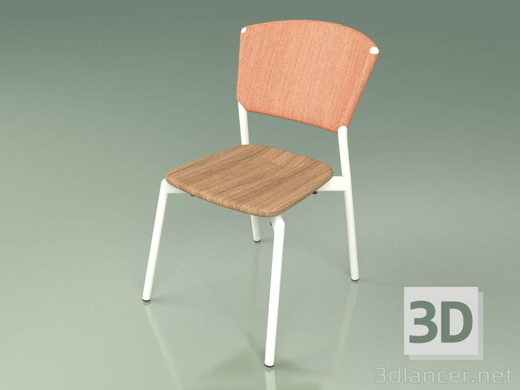 Modelo 3d Cadeira 020 (Metal Milk, Orange) - preview