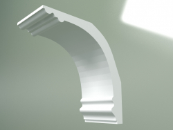 Plaster cornice (ceiling plinth) KT191-2