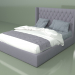 3d model Cama matrimonial Lima 1.6 m - vista previa