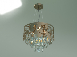 Lustre à suspension Lianna 10123-6 (or-cristal clair Strotskis) Smart