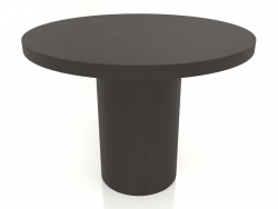 Mesa de comedor DT 011 (D=1000x750, madera marrón oscuro)