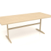 modèle 3D Table à manger DT 12 (2000x900x750, bois blanc) - preview