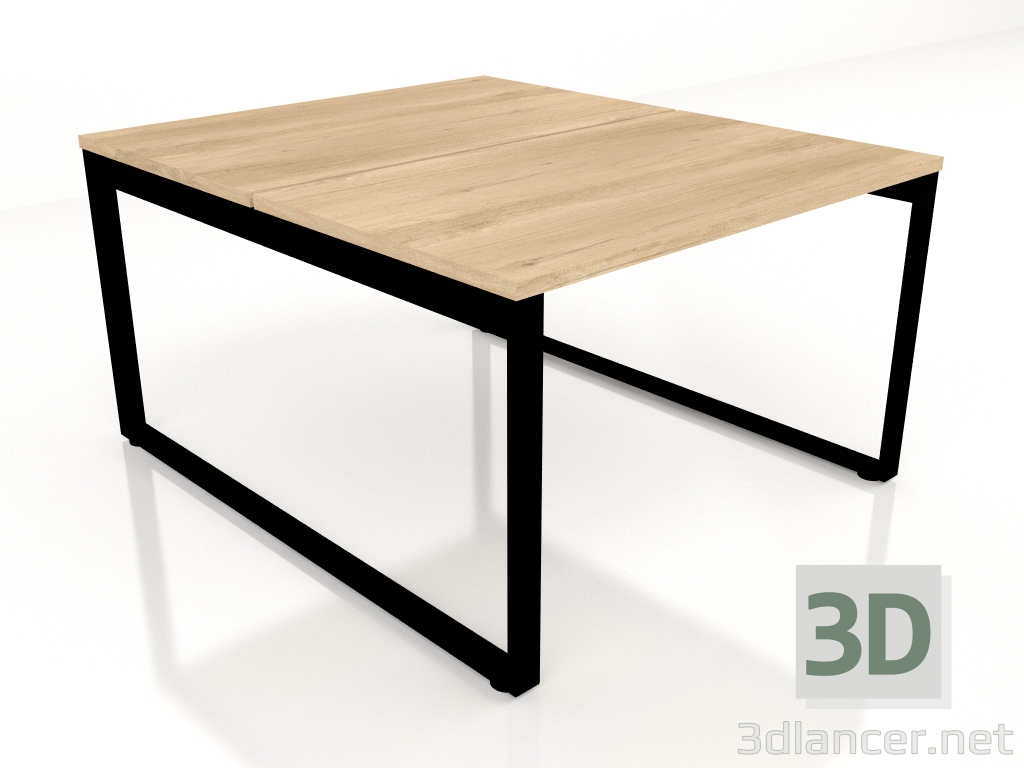 modèle 3D Bureau Ogi Q Banc BOQ42 (1200x1410) - preview